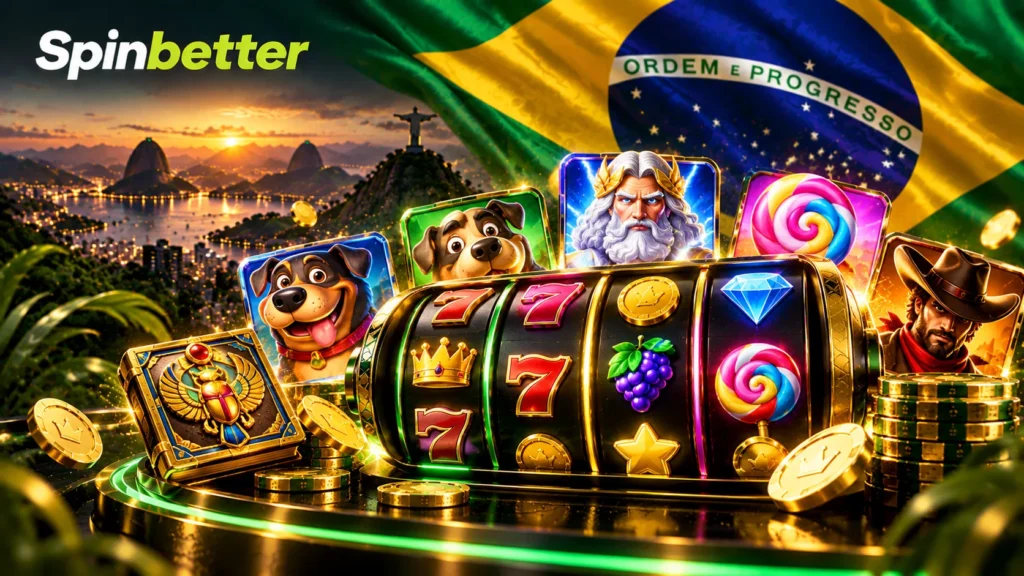 Em quais slots usar os SpinBetter free spins